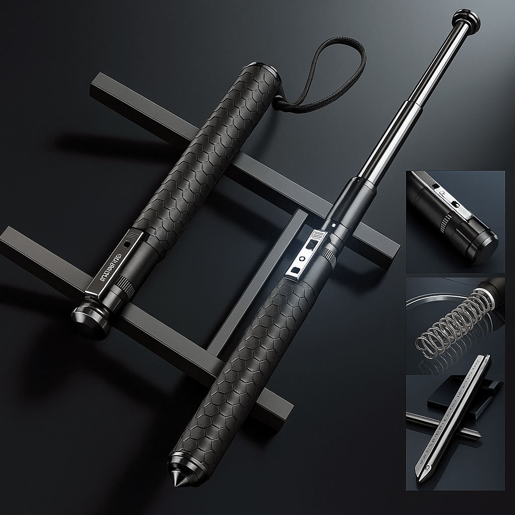 Automatic Self-Defense Cane with Stability Support