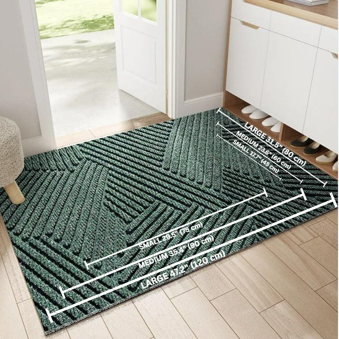 Non-slip doormat for indoor and outdoor use – cleanliness guaranteed