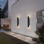 Moderne Aluminium-Wandlampe für den Außenbereich
