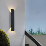Moderne Aluminium-Wandlampe für den Außenbereich