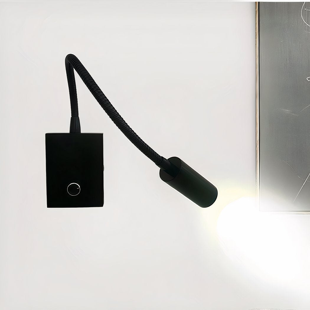 Moderne Wandleuchte mit Dimmer – Flexibel einstellbare Leselampe