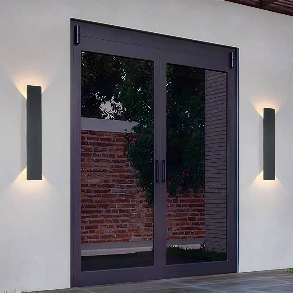 Elegant LED Outdoor Wall Light – Architectural Lighting Design, Weatherproof