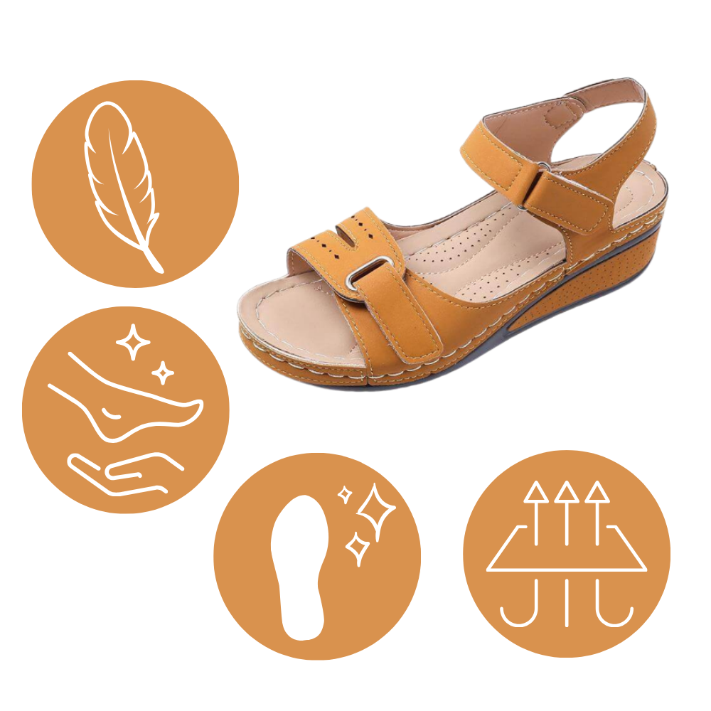 Elegante Sandalen mit optimaler Fußunterstützung für Damen