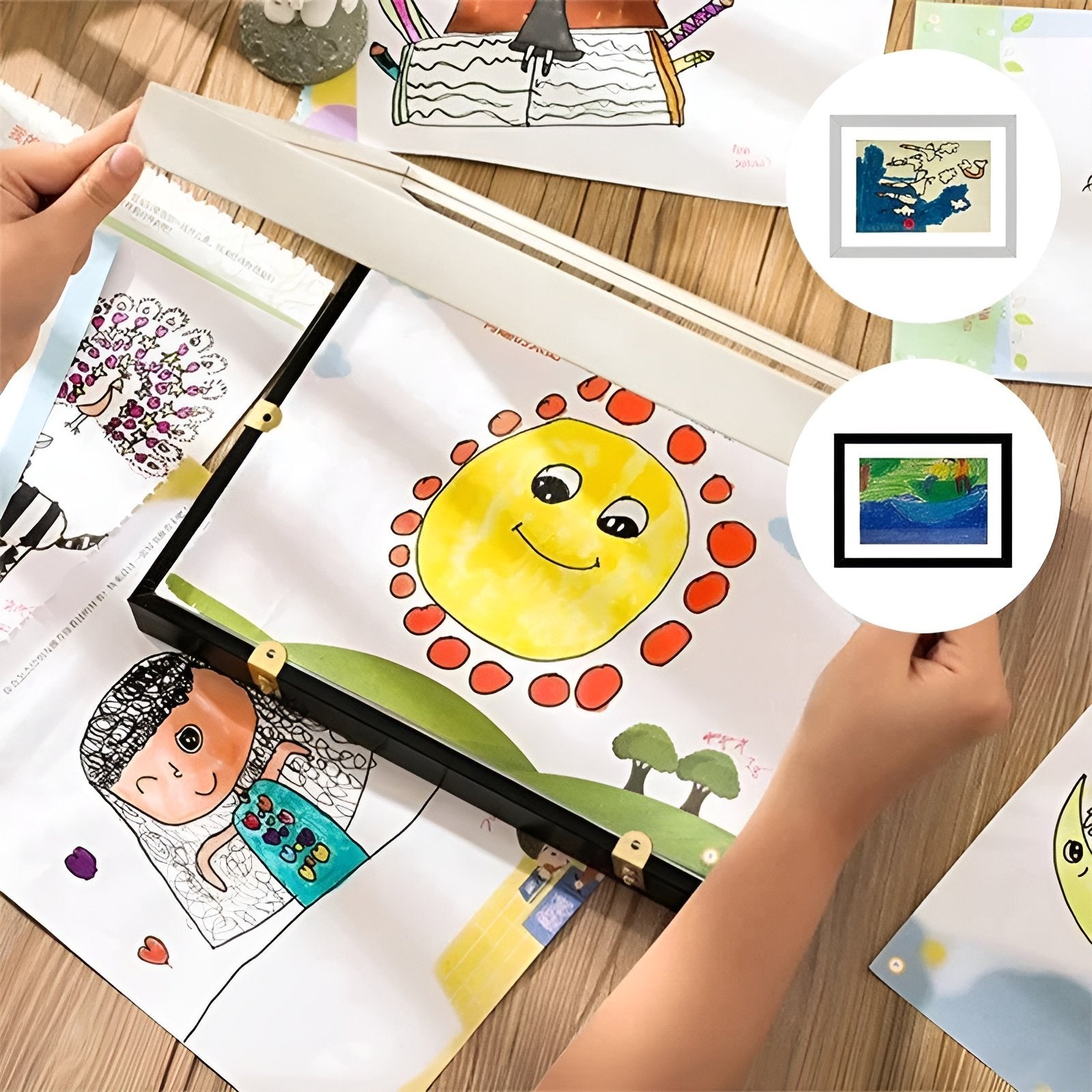 ArtPresenter - Stylishly display your children's artwork