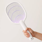 Rechargeable 2-in-1 Electric Fly Swatter and Insect Killer – 2500V Chemical-Free