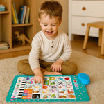 English Learning Wall for Kids with Voice Function