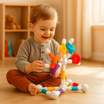 Moldable Montessori-Style Magnetic Stones