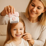 Gentle comb for children's haircuts