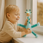 Baby Toy with Suction Cup – Giraffe for Sensory Stimulation