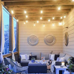 Magical Outdoor String Lights – 15ft, Weatherproof with 15 Bulbs
