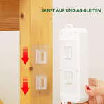 Transparente Klebehaken für müheloses Aufhängen ohne Bohren