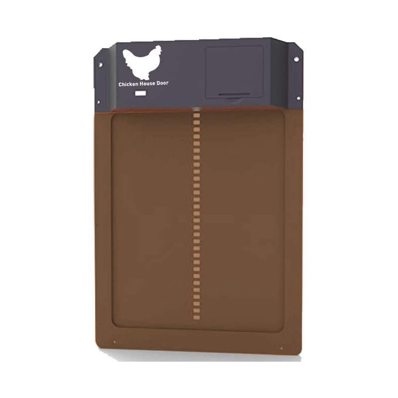 Chicken Coop Door with Automatic Operation and Light Sensor