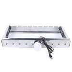 Stainless Steel Grill Rotisserie Set with Automatic Rotation Function