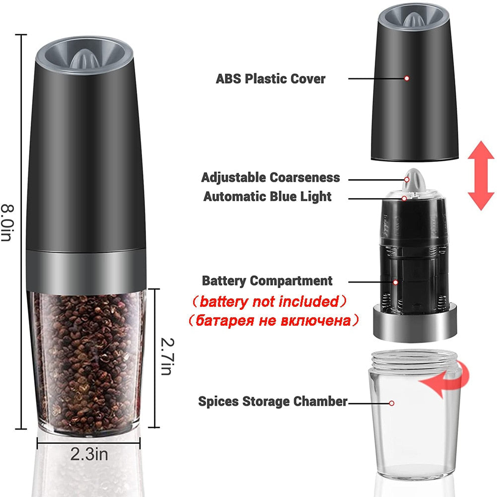 Smart Spice Grinder with LED Lighting | SpiceMaster