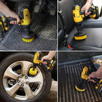 Cleaning Brush Set – Powerful scrubbing for tiles and more
