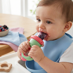 Fruit Nibbler for Babies – Silicone Teether with Squeeze Function