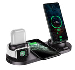 Multifunctional 6-in-1 Charger for iPhone and Smartwatch