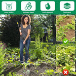 Ergonomische Gartenhacke | Effizienter Unkrautstecher aus Edelstahl