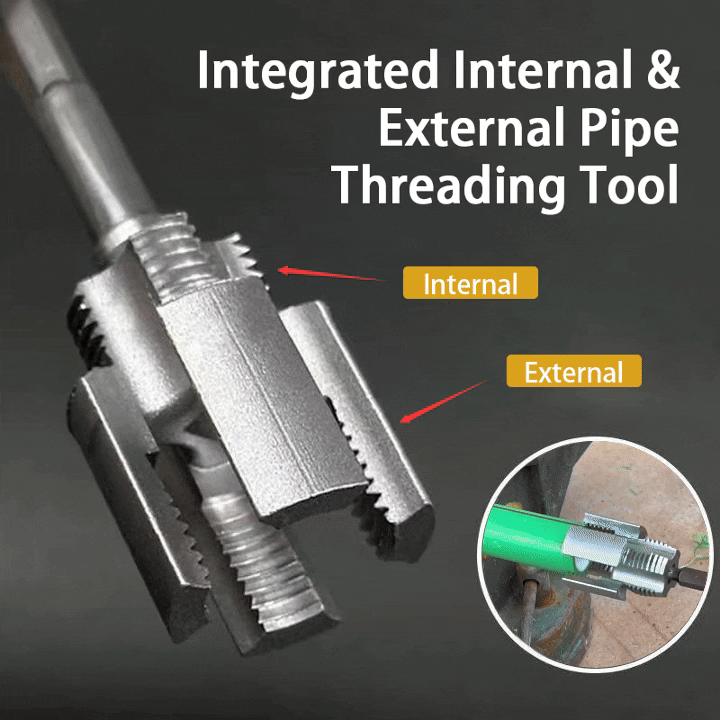 Pipe Threader – For internal and external threads