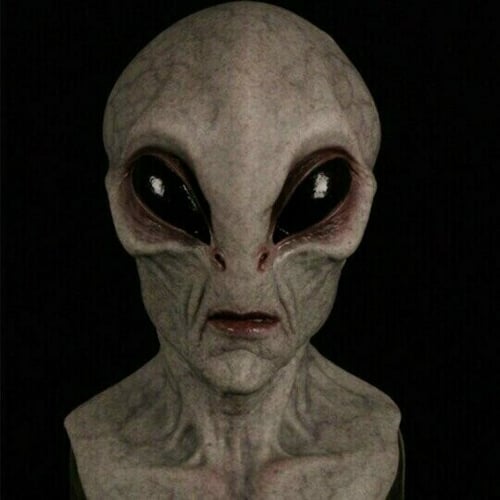 XenonMask | Realistic Latex and Silicone Alien Mask for Halloween and Cosplay
