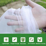EcoGuard Pflanzen-Schutznetz | Robuster Insekten- und Vogelschutz | Lichtdurchlässig für Gemüse und Obst