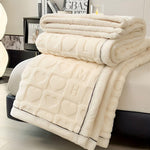 Wohlfühl Wärme-Decke – Kuschelige Fleece-Winterdecke mit doppeltem Design
