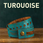 Elegant 7-in-1 Ruler in Genuine Leather for Crafts