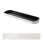 Wall Mounted Shower Caddy No Drilling – With Towel Bar & Drain Holes