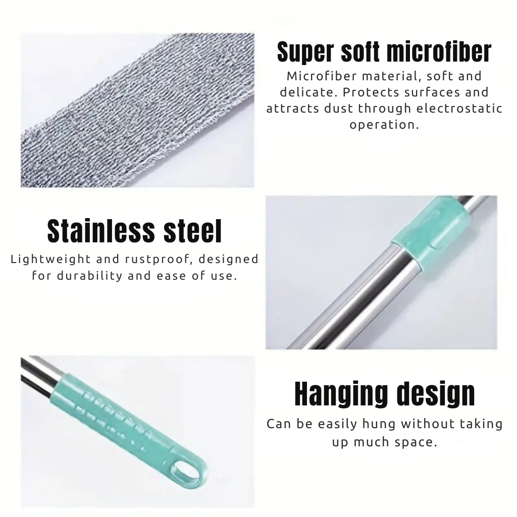 Flexible Duster with Extendable Handle – Ideal for Tight Spaces