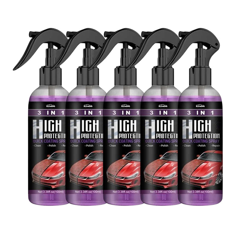 3-in-1 Autoreinigungsspray mit hohem Schutz
