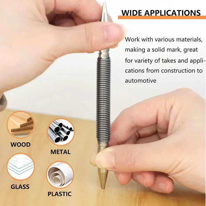 Precision pin - Marks without a hammer