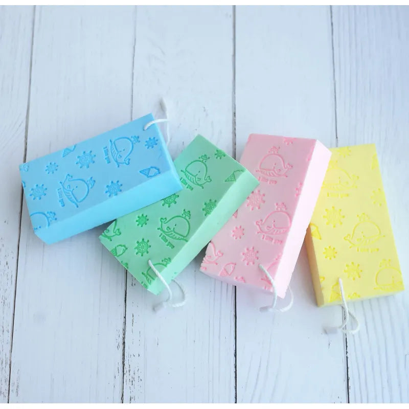Soft Foam Bath Sponge for Babies – Baby Bath Sponge