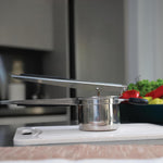 Küchenmeister – Robust Stainless Steel Potato Ricer for Puree Lovers