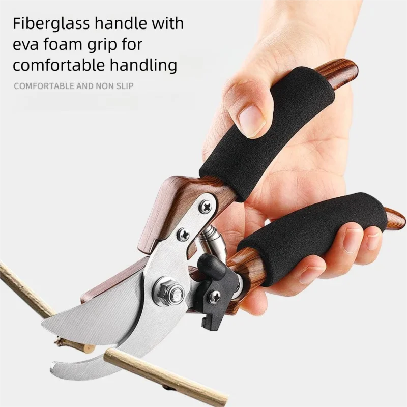GartenProfi Premium-Gartenschneider 20,5 cm | Ergonomisch & Scharf | Perfekt für Pflanzen, Blumen & Obst