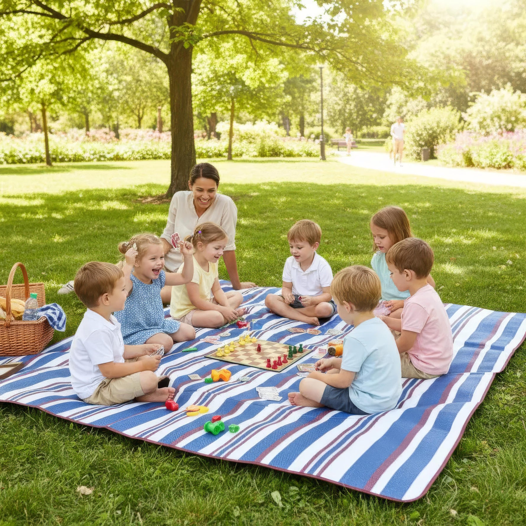OutdoorBuddy – Wasserdichte Picknickdecke für jedes Abenteuer