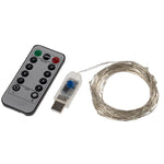 Decorative Copper Wire String Lights with USB Connection