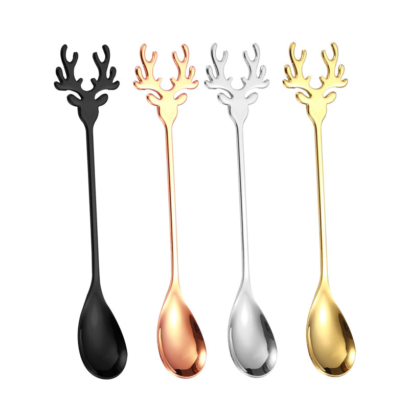 Metal Spoon Gift Set for Home Christmas Decorations