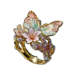 Ring with Butterfly Blossom