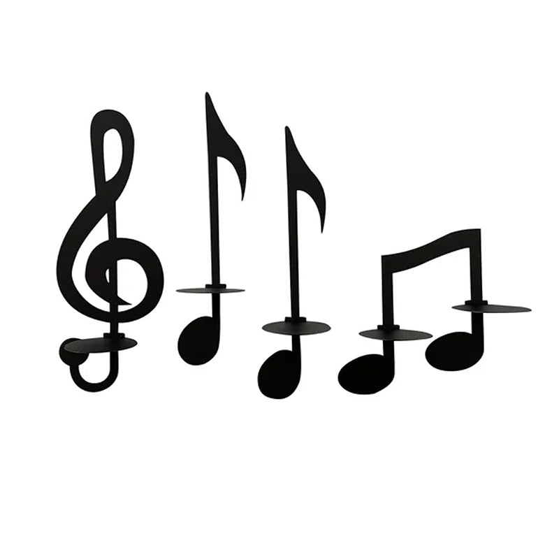 Wandlicht mit schwarzer Musiknote