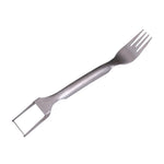 Vielseitiger Melonenschneider mit Gabel | FruchtGenuss