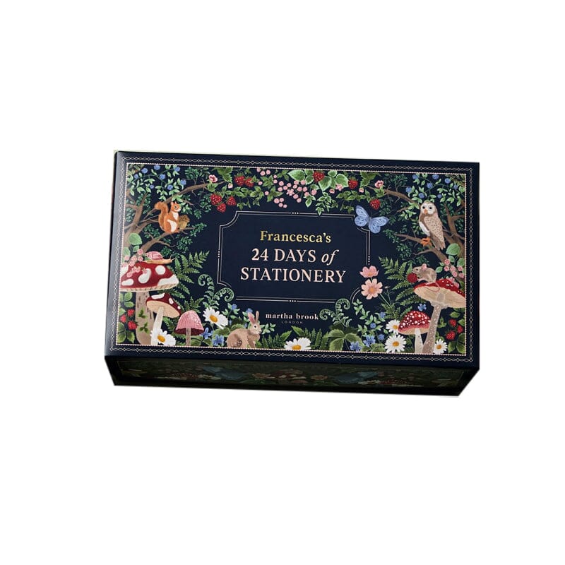 24-Day Stationery Advent Calendar | Exclusive Winter Forest Edition | Sustainable Surprises for 2025