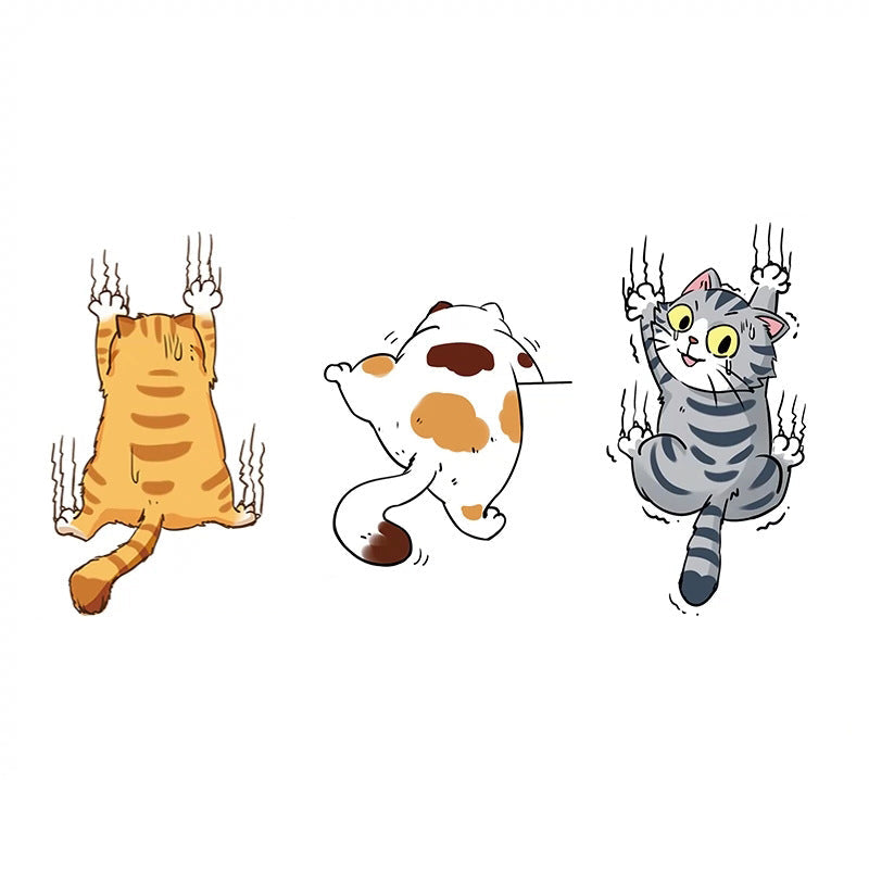 Cute Cat Comic Car Stickers