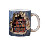3D Bücherregal Tasse