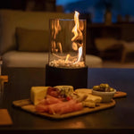 Dekorative Öllampe mit Flamme