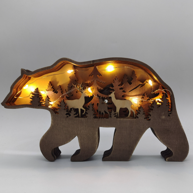 Creative Decoration with Forest Animals