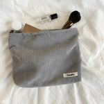 Geräumige Cord-Tasche für Kosmetik – Organizer Bag