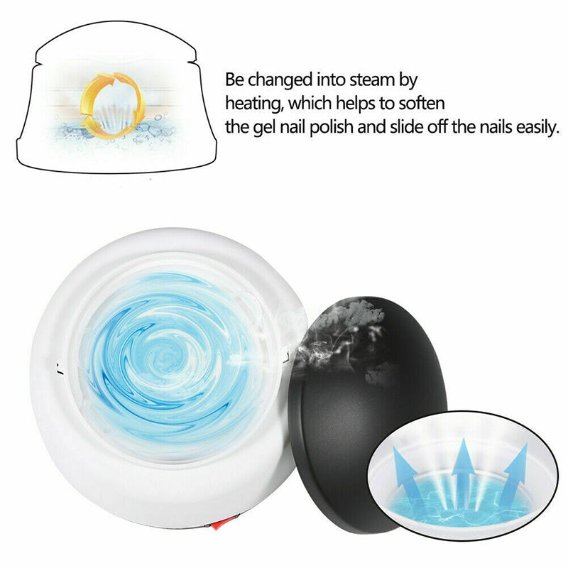 DampfGlanz | Professional Nail Polish Remover with Steam Technology