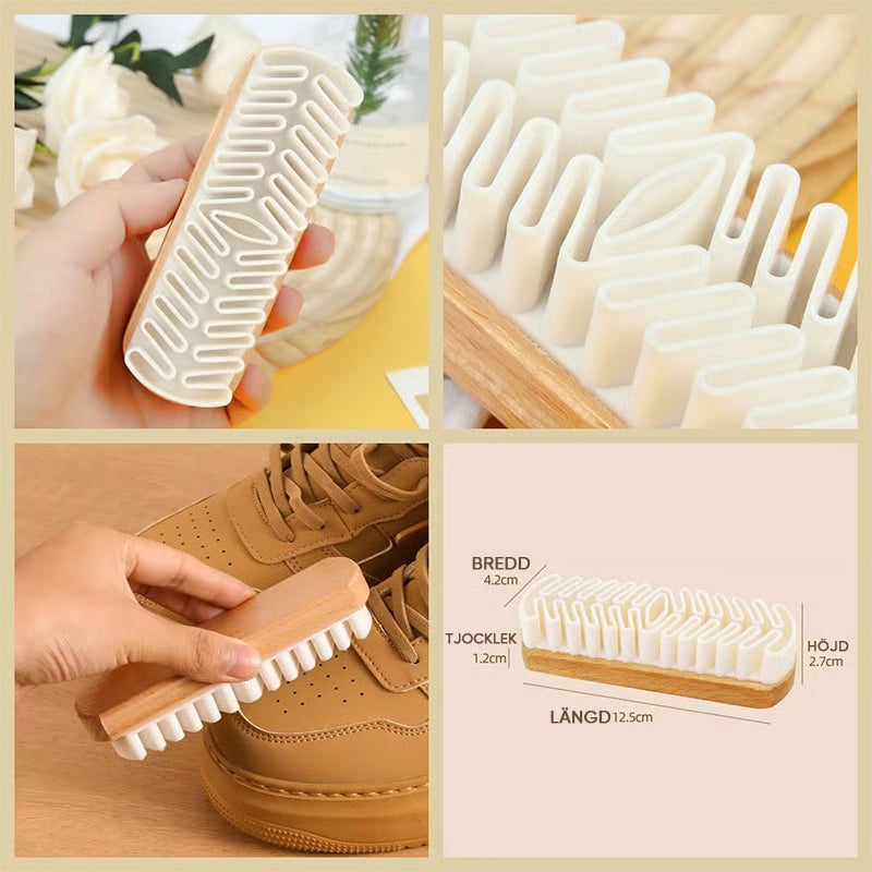 Suede and Nubuck Shoe Brush – Chemical-Free Cleaning