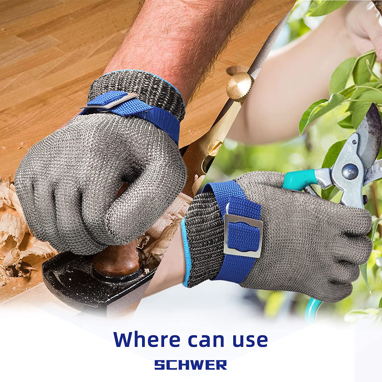 Sichere Edelstahl-Handschuhe für die Küche und mehr