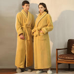 Cozy Fleece Bathrobe for Women & Men